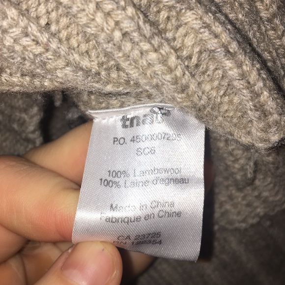 TNA lambs wool sweater.  Size small. - Picture 4 of 5